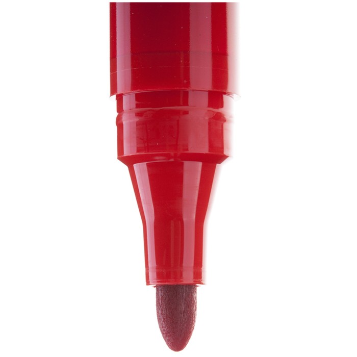 Маркер перманентный 3.0 мм Berlingo красный