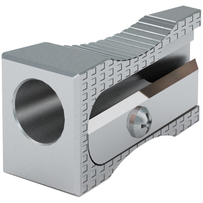 Точилка металлическая Economy, 1 отверстие