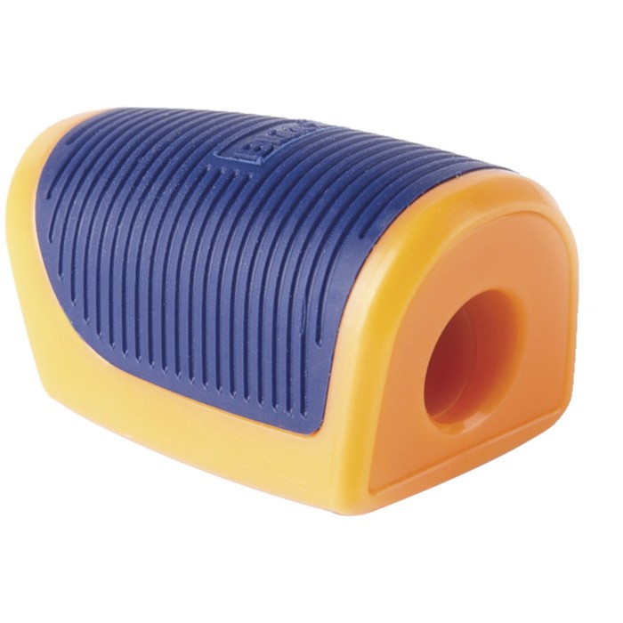 Точилка пластиковая Blitz, 1 отверстие, микс, дисплей