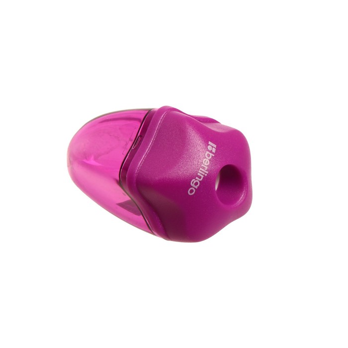 Точилка пластиковая Spike, 1 отверстие, контейнер, микс, дисплей