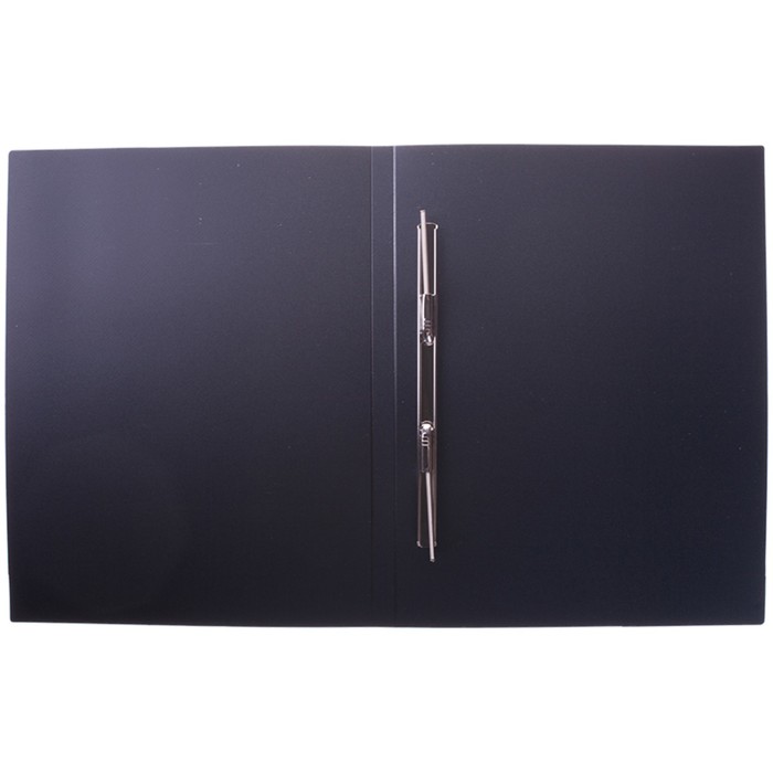 Папка c пружинным скоросшивателем А4, 14 мм, 500 мкм Line, чёрная