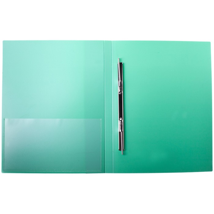 Папка c пружинным скоросшивателем А4, 17 мм, 700 мкм Standard, зелёная