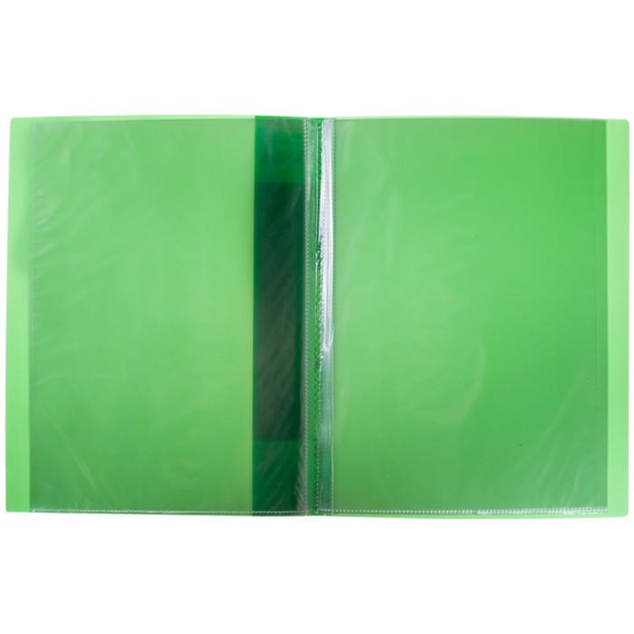 Папка Diamond с 20 вкладышами, 14 мм, 700 мкм, зелёная