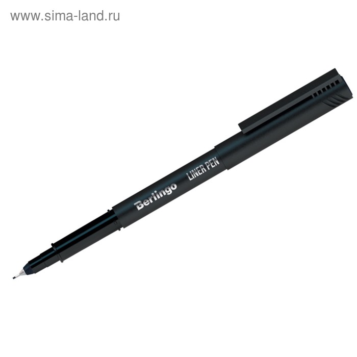 Ручка капиллярная, узел 0.4 мм, чернила чёрные