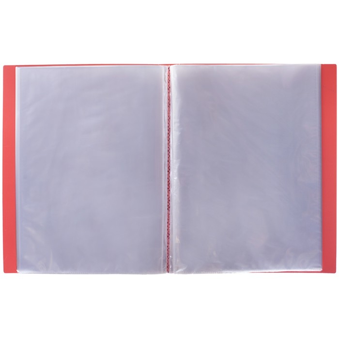 Папка Standard с 80 вкладышами, 30 мм, 800 мкм, красная