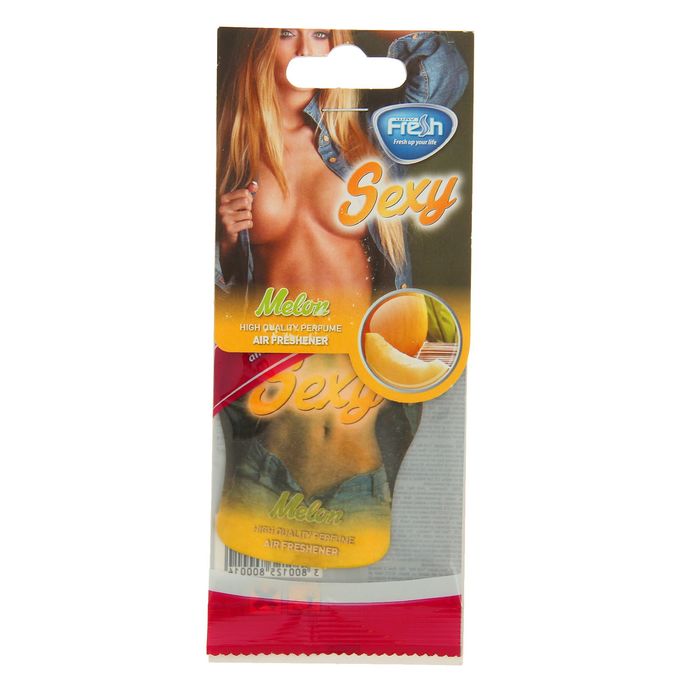 Ароматизатор "FRESH WAY", серия VICTORY DRY SEXY, дыня, бумажный