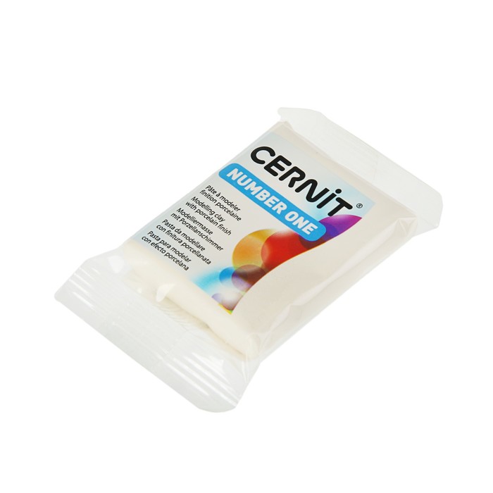 Полимерная глина запекаемая, Cernit Number One, 56 г, шампанское, №045