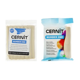 

Полимерная глина запекаемая, Cernit Number One, 56 г, сахара, №747