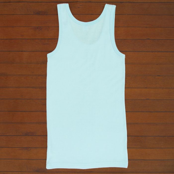 Майка для мальчика, рост 146 см, цвет светло-бирюзовый