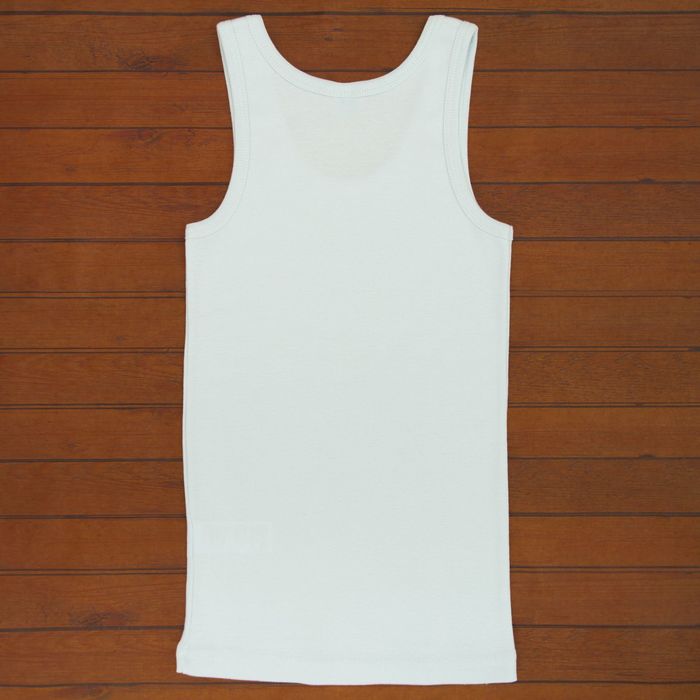 Майка для мальчика, рост 146 см, цвет светло-серый