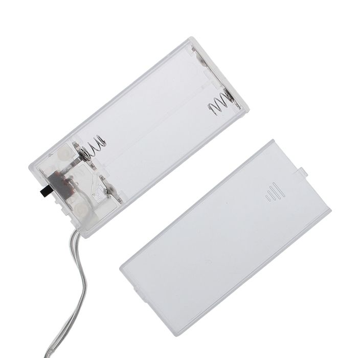 Фигура акрил. "Медвежонок на батарейках" 19х9х11 см,(АА*2 шт.не в компл.), 12 LED