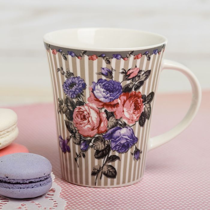 Кружка 320 мл "Послание", цвета МИКС