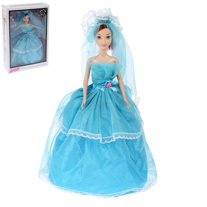 Кукла модель "Софи" в свадебном платье, МИКС