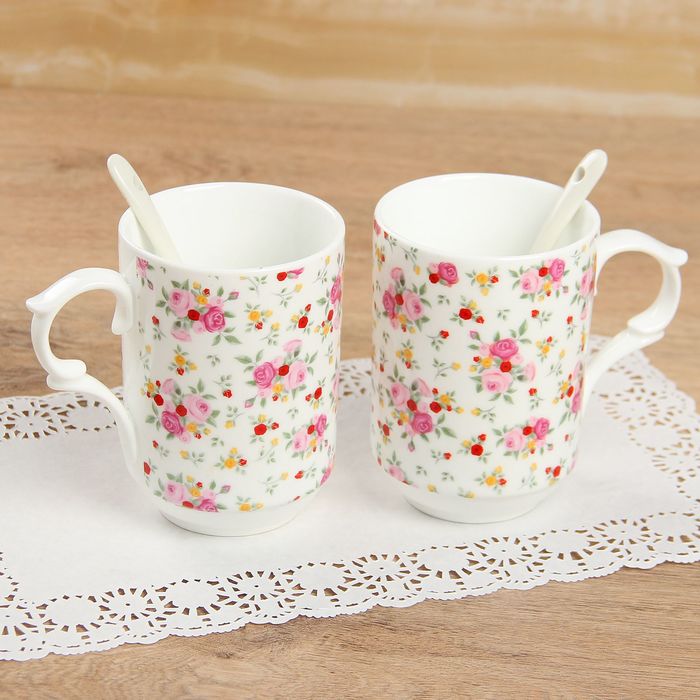 Набор кружек 230 мл "Солнечное утро", 2 шт