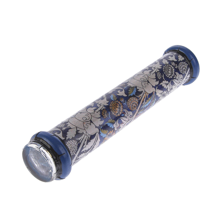 Калейдоскоп сувенирный "Орнаменты Морриса", синий