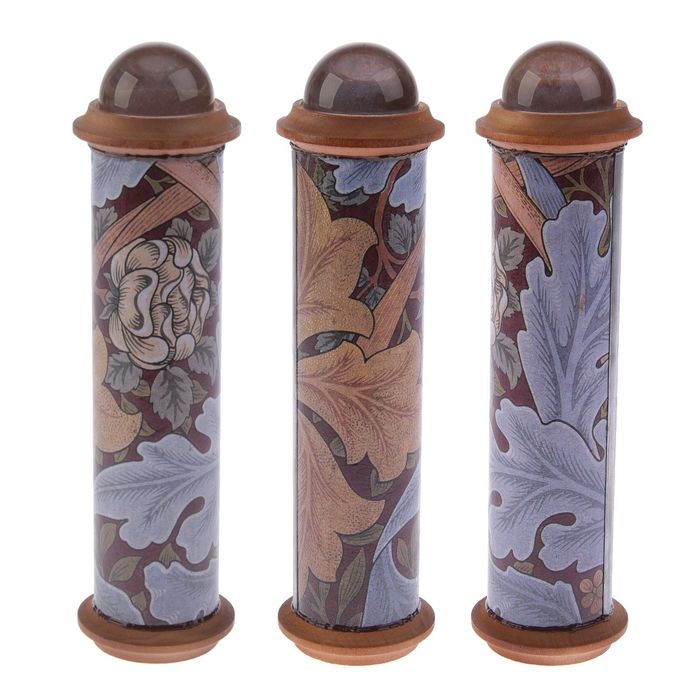 Телейдоскоп сувенирный "Орнаменты Морриса", коричневый