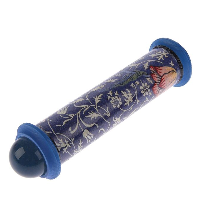 Телейдоскоп сувенирный "Орнаменты Морриса", синий