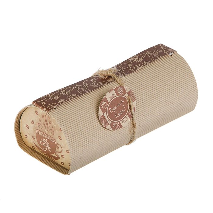 Упаковка для рулета "Хочу сладкое" 24 х10,5 х 8 см
