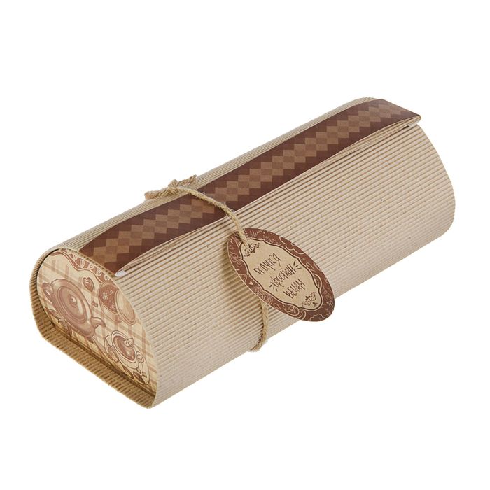 Упаковка для рулета "Радуйся простым вещам" 24 х10,5 х 8 см