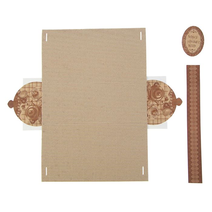 Упаковка для рулета "Радуйся простым вещам" 24 х10,5 х 8 см