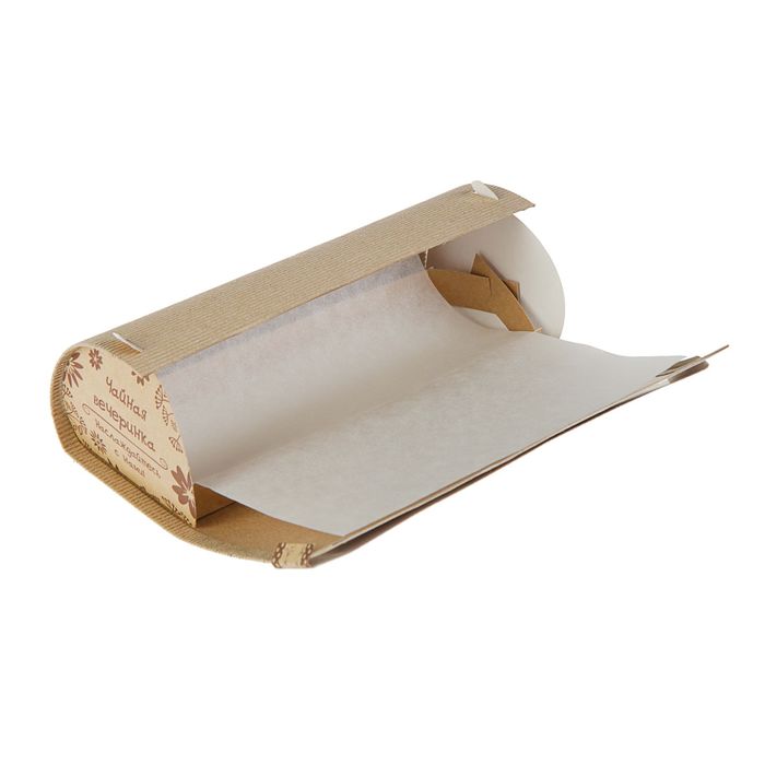 Упаковка для рулета "Чайная вечеринка" 24 х10,5 х 8 см