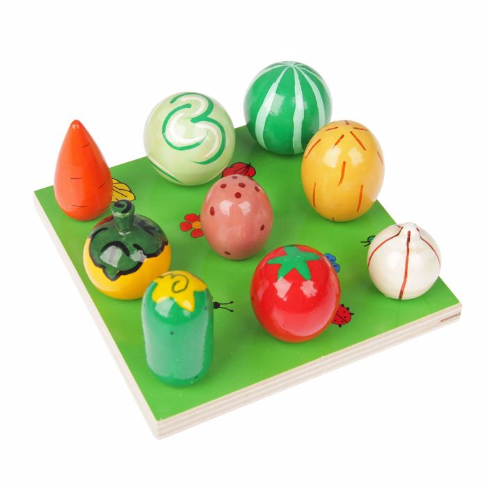 Весёлая грядка, 9 предметов