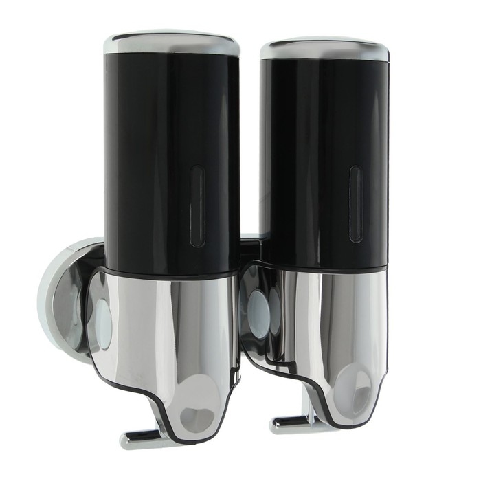 Диспенсер жидкого мыла механический, цвет черный