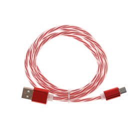 

Кабель LuazON, micro USB - USB, 1 А, 1 м, штекер металл, МИКС