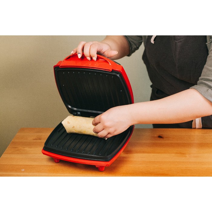 Электрогриль Centek CT-1465, 1100 Вт, плитка + жаровня, антипригарное покрытие