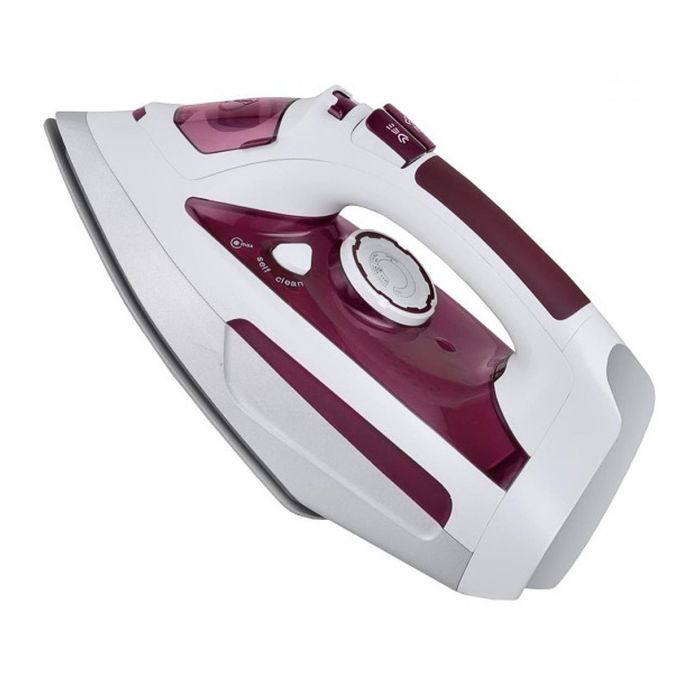Утюг Centek CT-2343, 2600 Вт, вертикальное отпаривание, паровой удар, бордовый