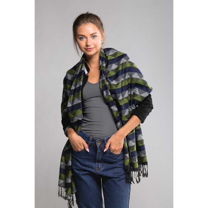 Палантин "Этель" Невис (вид 4) 180*70 см,35% х/б,65% п/э