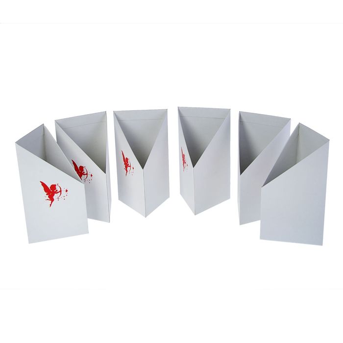 Коробка-ваза сборная "Стрела Амура", 29 х 29 х 25 см