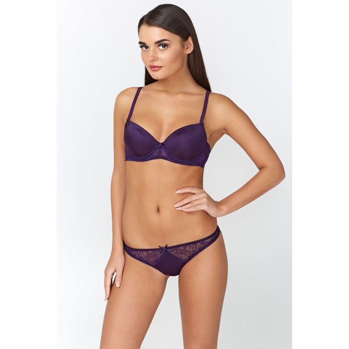 Трусы женские стринги Menorca цвет тёмно-фиолетовый, р-р 44 (S)