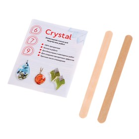 Эпоксидная смола Crystal 6: компоненты А, 120 г + В, 30 г + инструменты от Сима-ленд