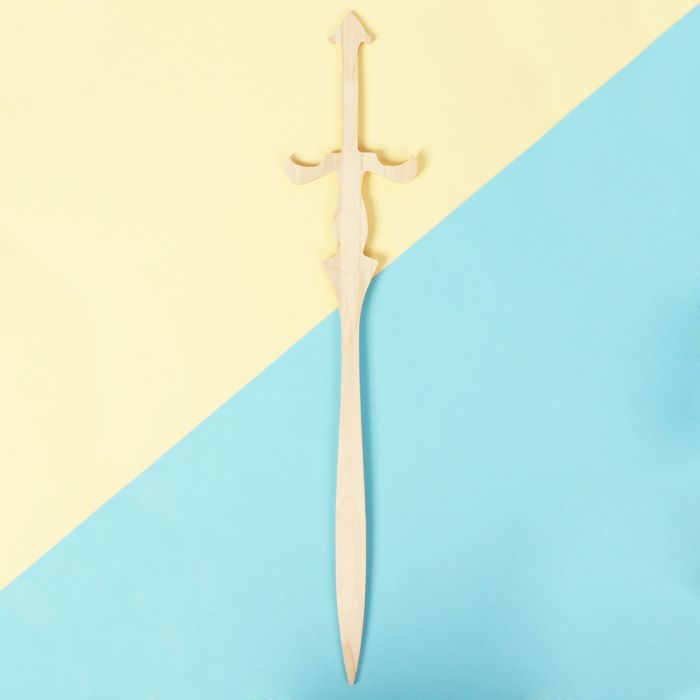 Шпага деревянная 70 см, дерево