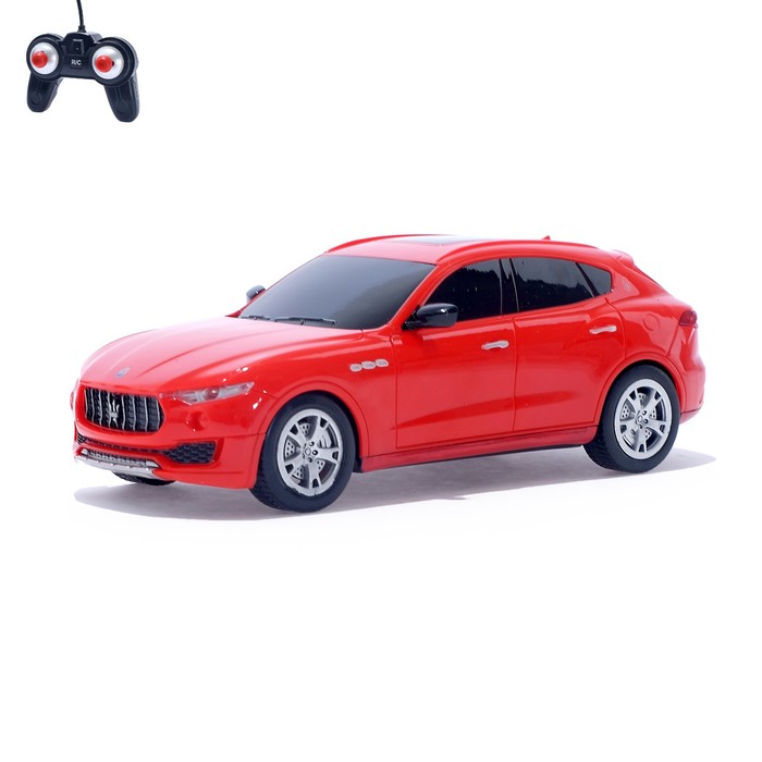 Машина радиоуправляемая "Masserati Levante", масштаб 1:24, работает от батареек, свет, МИКС, mz 27056