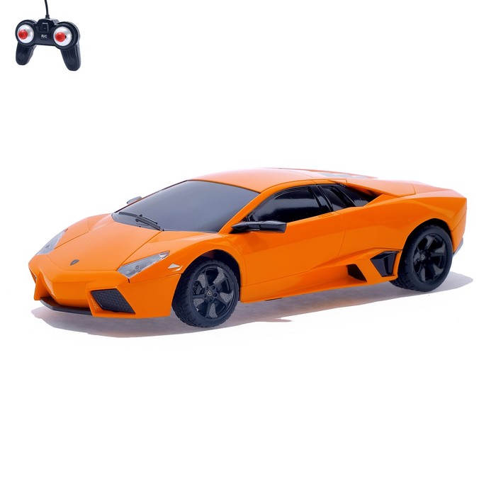 Машина радиоуправляемая "Lamborghini Reventon", масштаб 1:24, работает от батареек, свет, МИКС, mz 27024