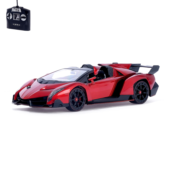 Машина радиоуправляемая "Lamborghini Veneno", масштаб 1:14, работает от аккумулятора, свет, МИКС, mz 2304J