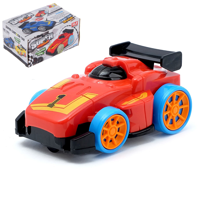 Машина "СпортКар", работает от батареек, звуковые эффекты