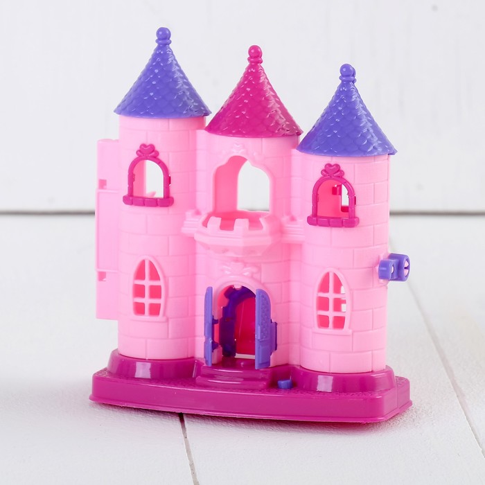 Замок для кукол "Волшебство" звуковые эффекты, с аксессуарами