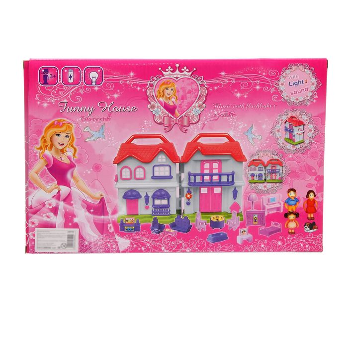 Дом для кукол "Мечта", звуковые эффекты, с аксессуарами
