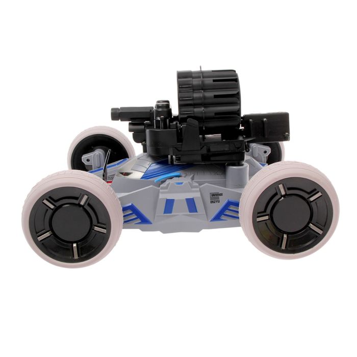 Машина-робот радиоуправляемая «Квадроджип» с лазером, стреляет ракетами, световые эффекты