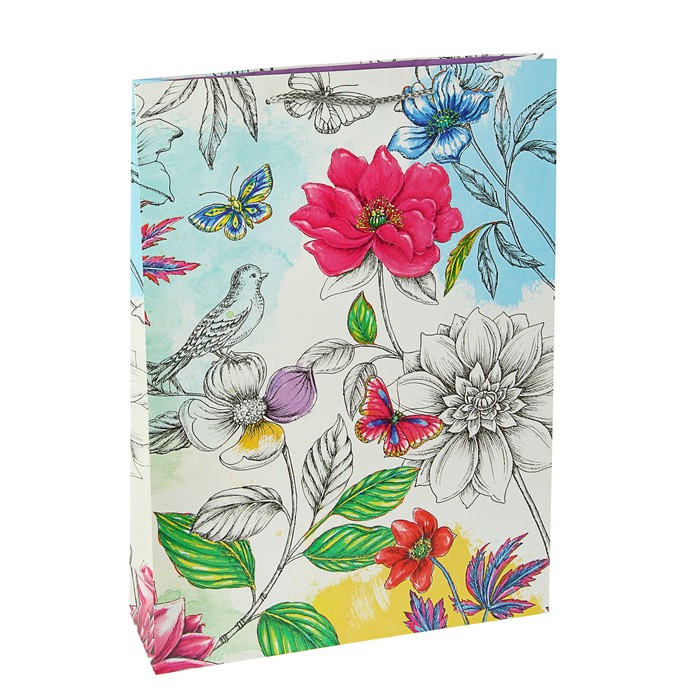 Пакет подарочный "Весенняя радость", 42,5 х 33 х 10 см