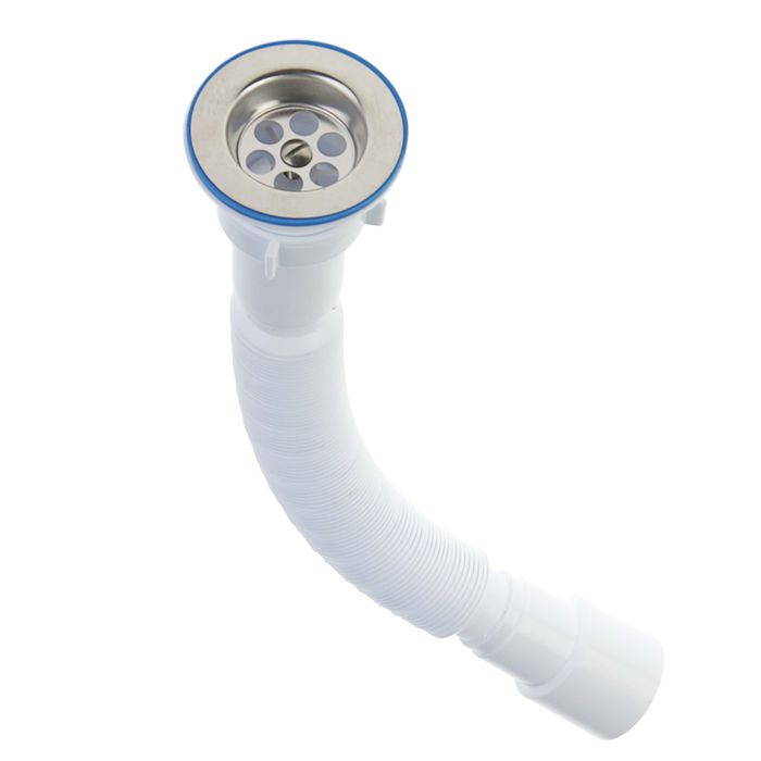 Сифон ORIO А-3017, 1 1/2" x 40/50 мм, гофрированный