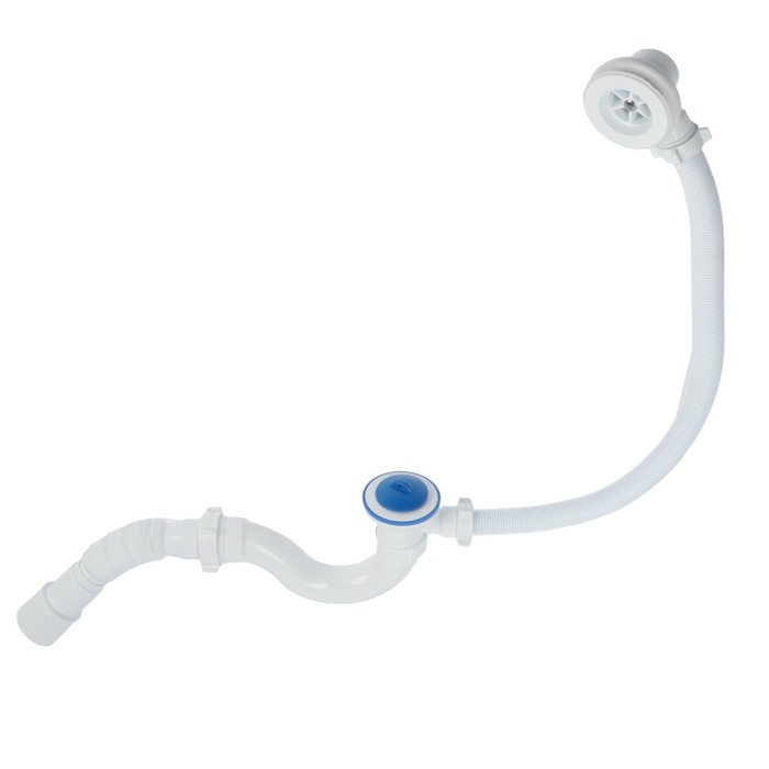 Комплект для ванны ORIO А-70089: сифон, гибкая труба 40 х 50 мм