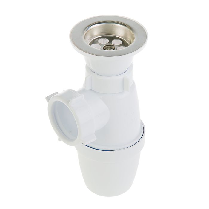 Сифон ORIO А-3201, 1 1/2" x 40 мм, для умываьника и мойки, бутылочный