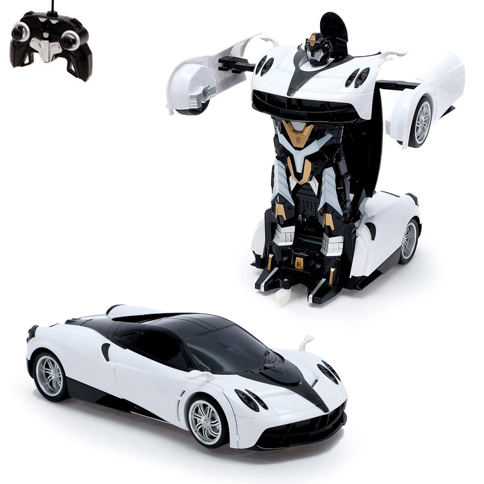 Робот-трансформер радиоуправляемый «Автобот», работает от аккумулятора, масштаб 1:14, МИКС mz 2339P