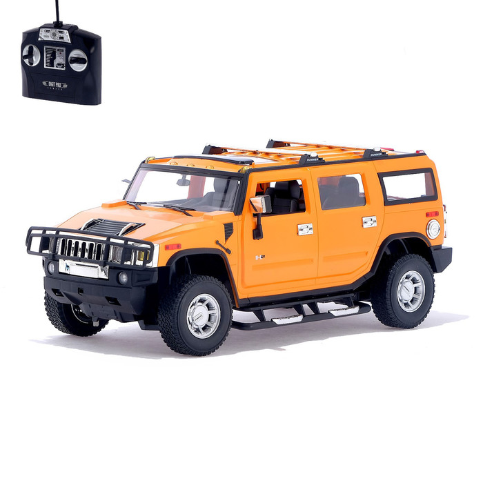 Машина радиоуправляемая Hummer H2, масштаб 1:14, работает от аккумулятора, свет, МИКС, MZ 2026