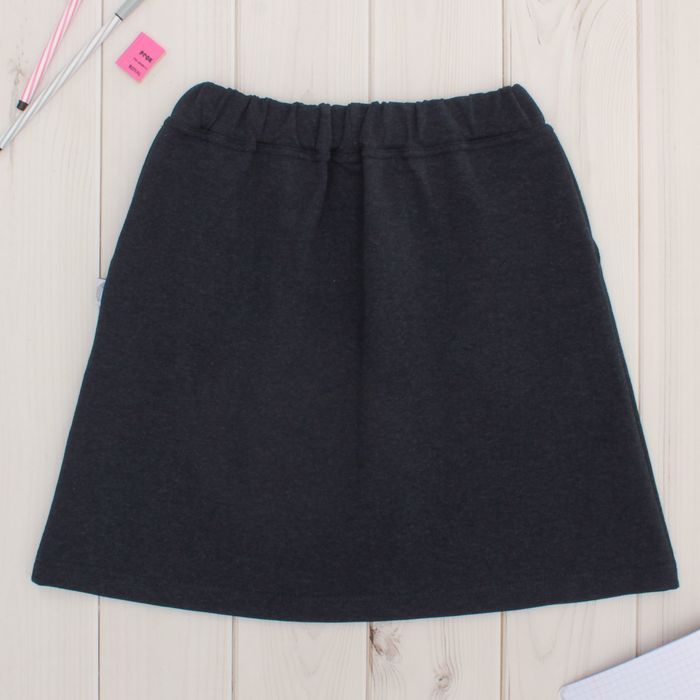 Юбка для девочки "Школьная пора", рост 140 см (72), цвет тёмно-синий