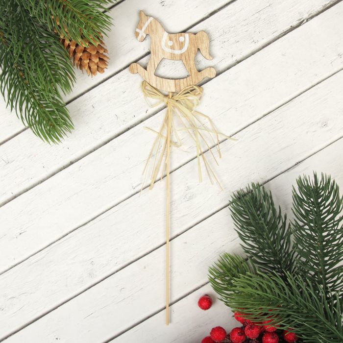 Декор на палочке "Коняшка"